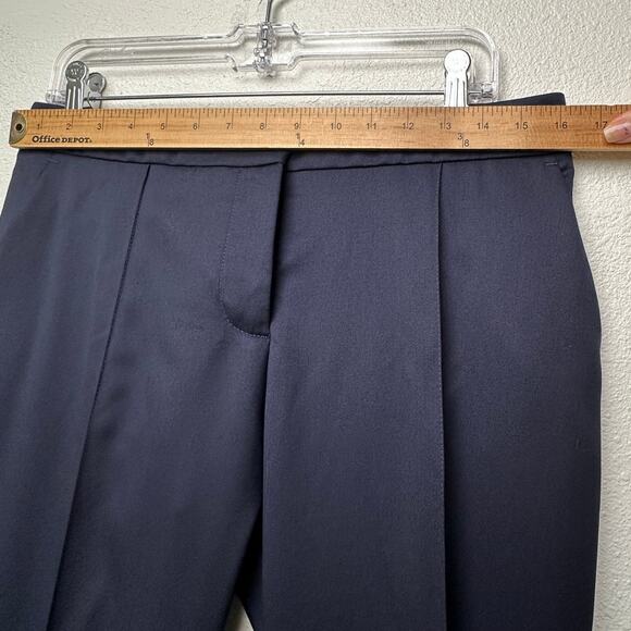 Stella McCartney Black Tailored Pants Women size 6 Slim Leg - Picture 12 of 13